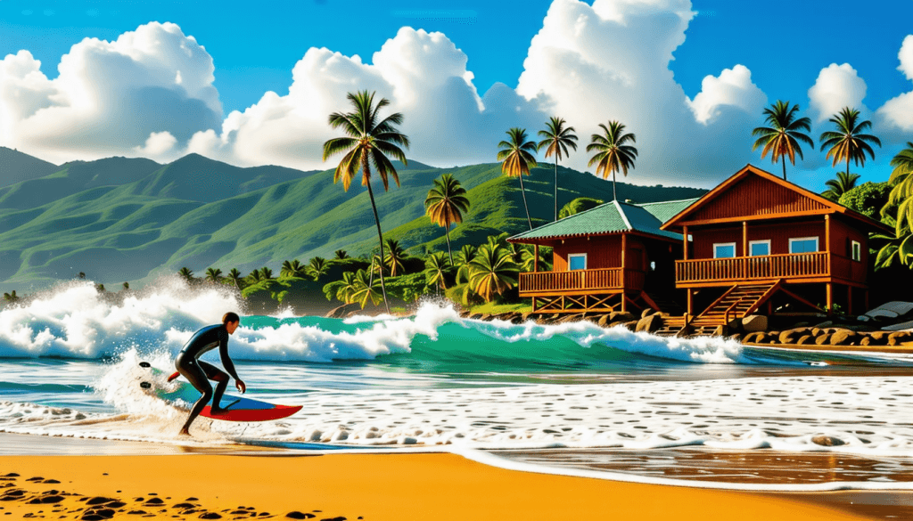 découvrez les meilleurs endroits où se loger en guadeloupe pour profiter des meilleures vagues. que vous soyez débutant ou surfeur confirmé, trouvez l'hébergement idéal proche des spots de surf incontournables de l'île.