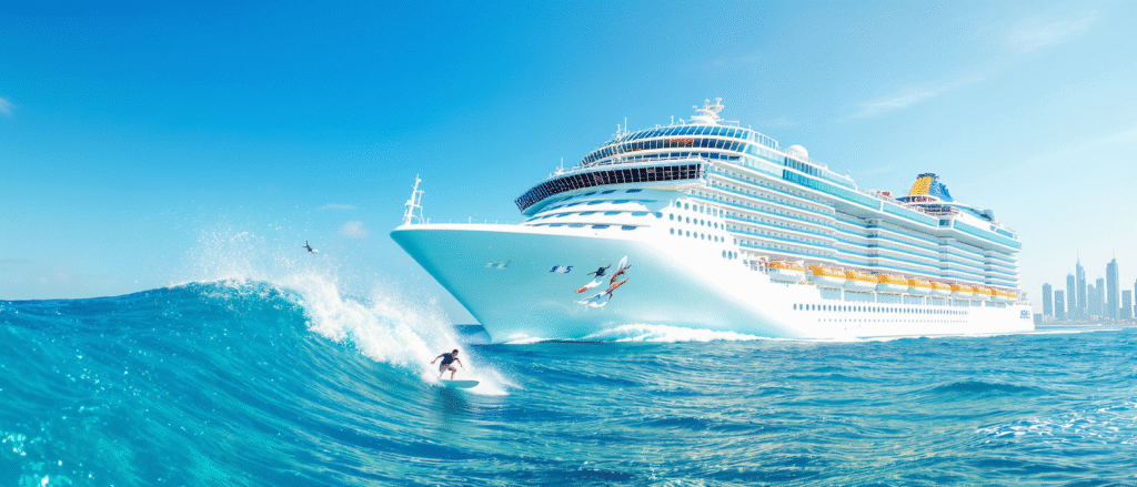 découvrez comment royal caribbean révolutionne la croisière avec sa nouvelle classe icon, des méga-bateaux innovants et une aventure unique pour les surfers à la recherche de la vague parfaite à abu dhabi.