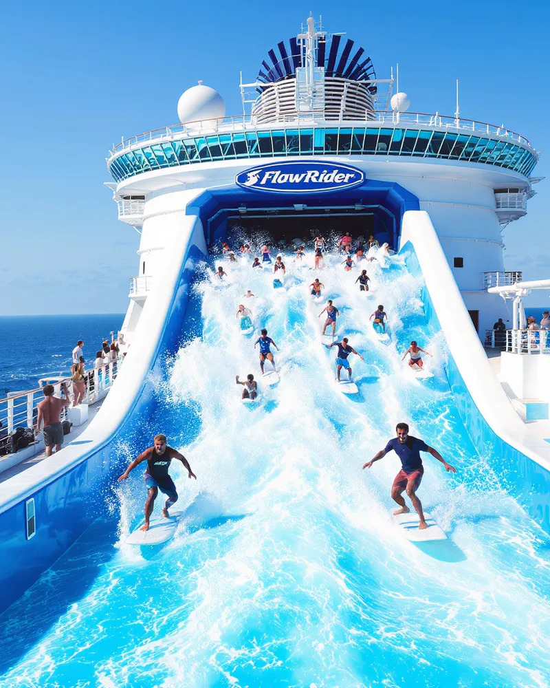 Le FlowRider sur Royal Caribbean : ce qu'il faut absolument savoir !
