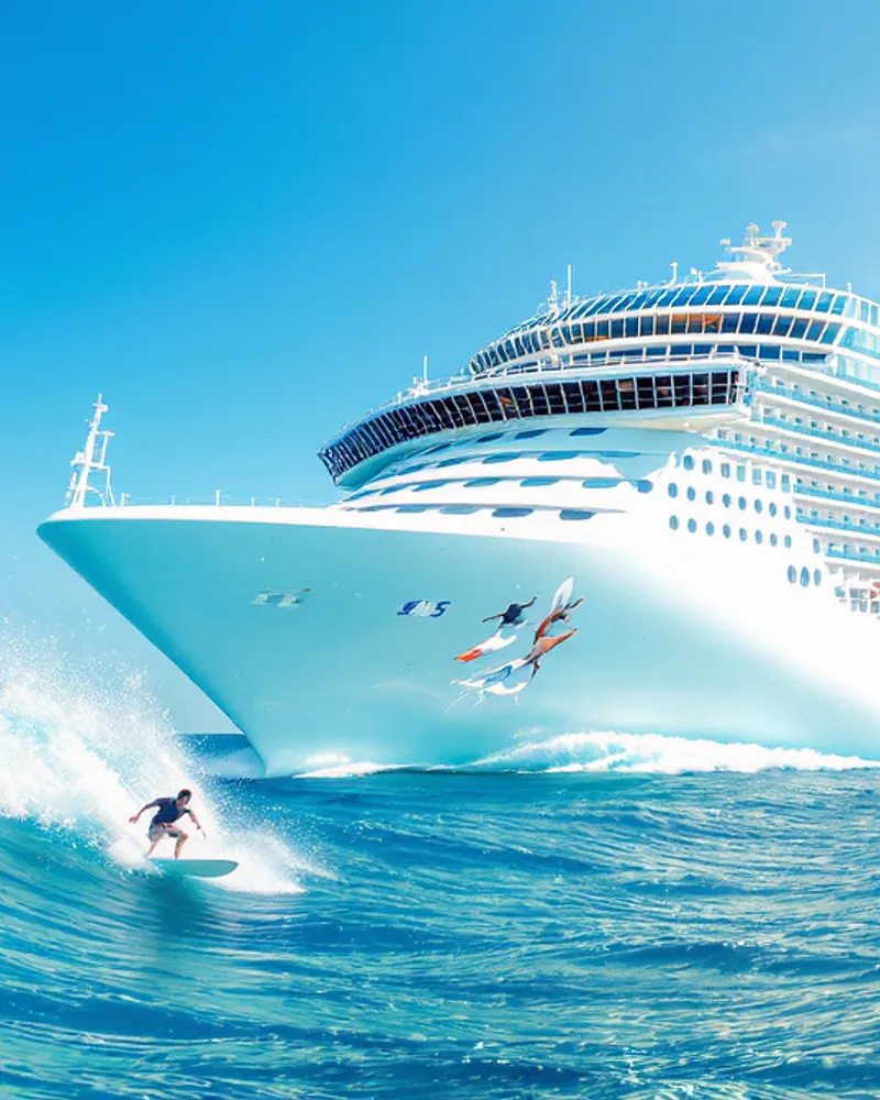 Royal Caribbean Réinvente sa Classe Icon avec des Méga-Bateaux et des Surfers à la Poursuite de la Vague Parfaite à Abu Dhabi