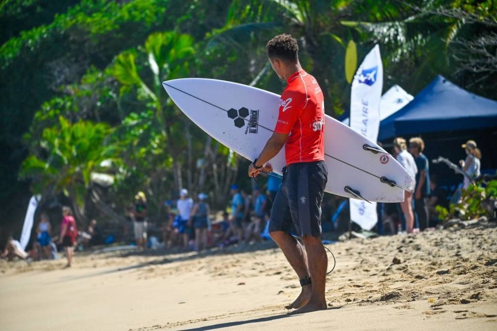 L'événement se tenait à l'Anse Bonneville.