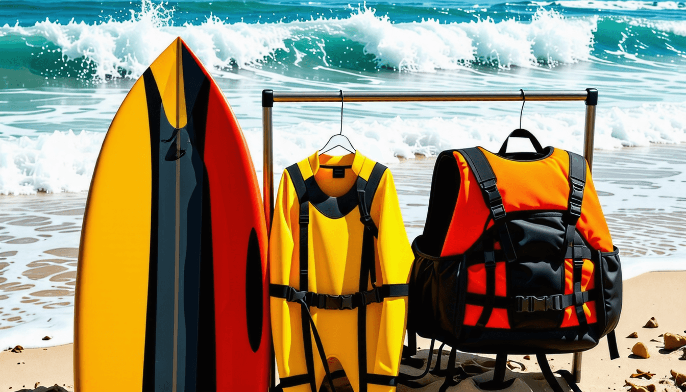 découvrez l'équipement de sécurité essentiel pour le surf afin de profiter pleinement de votre expérience en toute sécurité. explorez des conseils sur les combinaisons, les leashs, les casques et autres accessoires indispensables pour naviguer sur les vagues.