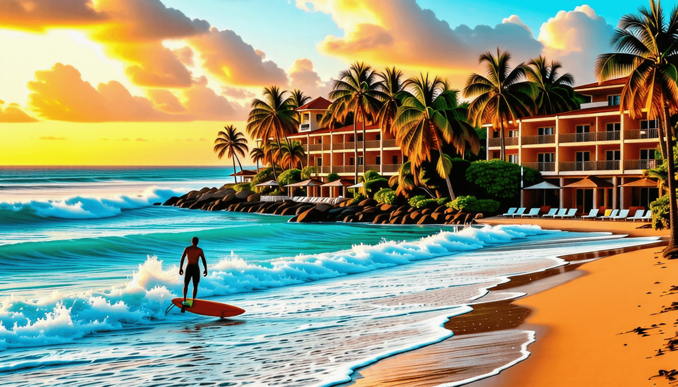 découvrez notre sélection des meilleurs hôtels situés à proximité des plus célèbres spots de surf. profitez d'un hébergement confortable tout en étant à quelques pas des vagues parfaites. idéal pour les passionnés de glisse, cet article vous guide vers des séjours inoubliables.