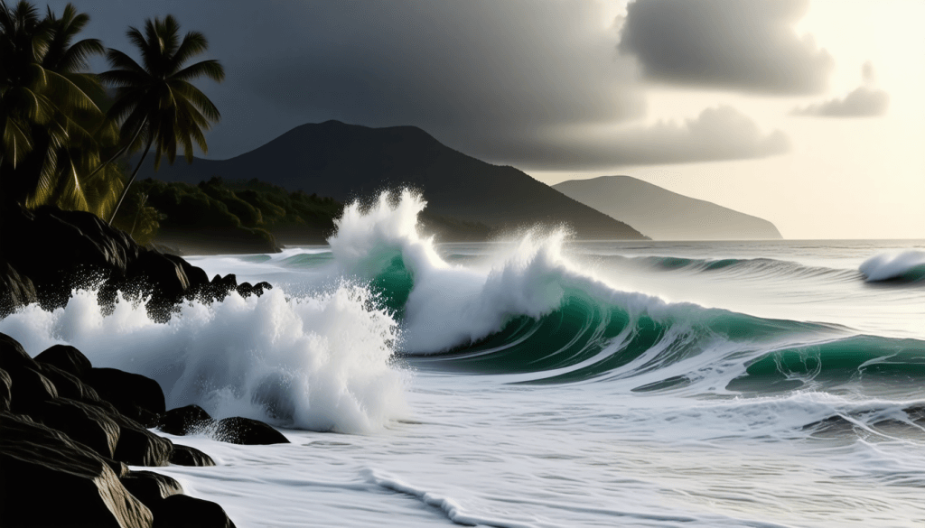 préparez-vous pour des conditions climatiques extrêmes : une alerte aux fortes vagues a été émise pour antigua, barbuda, les îles vierges britanniques et anguilla. restez informés et suivez les recommandations des autorités locales pour votre sécurité.