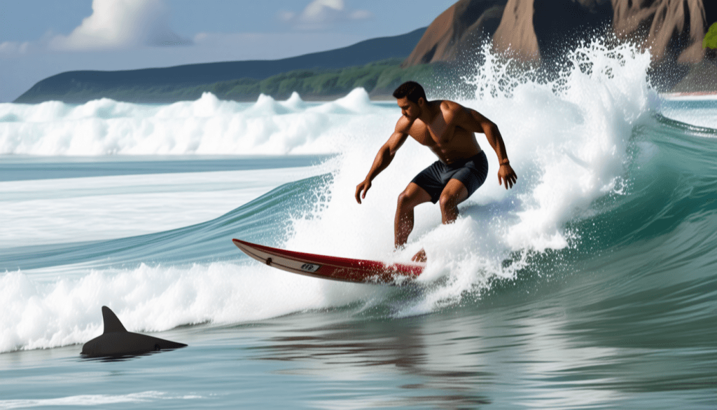 découvrez l'incroyable histoire d'un acteur de 'hawaii five-0' qui devient le premier surfeur professionnel à subir une attaque de requin. plongez dans les détails de cet événement bouleversant et les réactions de la communauté du surf.